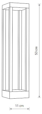 Наземный низкий светильник Nowodvorski Structure Led 8145 400_400_1881480