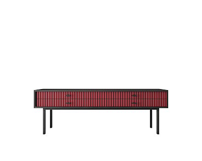 Консоль с двумя ящиками "Emerson" арт EM23/red/L 400_400_1983408