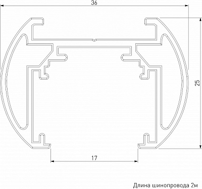 Трек накладной Elektrostandard Slim Magnetic a064722 400_400_2124110