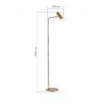 SL1006.205.01 Торшер ST-Luce Латунь/Латунь LED 1*3W 3000K АРПЕРА 250_100_2955910