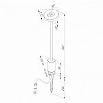 Наземный низкий светильник Elektrostandard Verano a068589 250_100_1777637