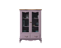 Шкаф "Leontina Lavanda" для посуды низкий с ящиками арт ST9355/2L 500_191_1933637