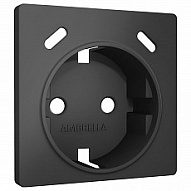 Накладка для розетки с заземлением и со шторками и 2хUSB type С Ambrella Volt ALFA AP9105 500_191_2307955