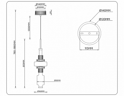 Подвесной светильник Ambrella Light LH LH53121 400_400_2476031