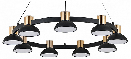 Подвесная люстра Indigo Traforo 11059/9P Black 500_191_2428341