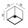 Потолочный светильник Technical C065CL-L12W4K-D 100_100_3147294