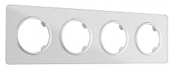 Рамка на 4 поста Arte Milano am-502.13 502.13-4.silver 250_100_Array