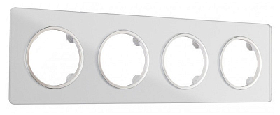 Рамка на 4 поста Arte Milano am-502.13 502.13-4.silver 400_400_2303068