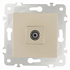 ТВ-розетка без рамки Arte Milano am-203 203.43-1.shampan 100_100_2166602