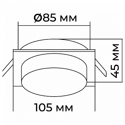 Встраиваемый светильник Apeyron Electrics Shine 16-107 400_400_2383648