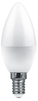 Лампа светодиодная Feron LB-1309 E14 9Вт 6400K 38061 400_400_1743330