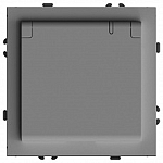 Розетка с заземлением и со шторкой, с крышкой Stekker Эмили 49959 250_100_Array