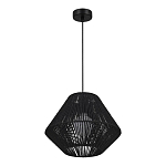 SLE6025-403-01 Светильник подвесной черный/черный E27 1*40W СЕННА 250_100_2954550