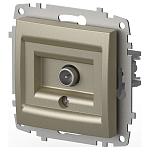 ТВ-розетка проходная без рамки Elbi Eleсtriс Zena Vega 609-011400-272 250_100_2195402