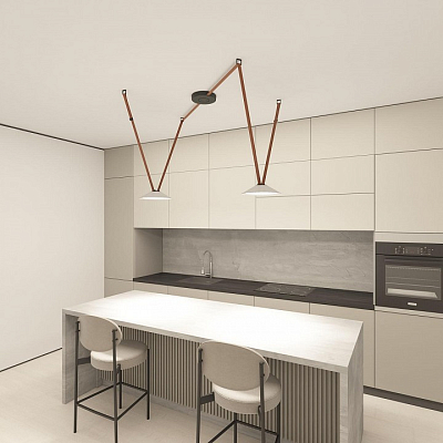 Накладной светильник Denkirs BELTY FLOW DK5565-WH+BK 400_400_1914941