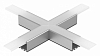 Соединитель угловой X-образный накладной Arlight KLUS 026244 100_100_2133638