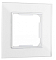 Рамка на 1 пост Arte Milano am-503.02 503.02-1.white