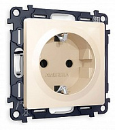 Розетка с заземлением, без рамки Ambrella Volt ALFA MA306010 500_191_2306841