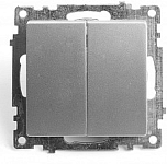 Выключатель двухклавишный без рамки Stekker Катрин 39578 250_100_Array