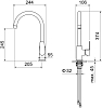 AQ1282CR ОБЕРОН смеситель Смесители для кухни 100_100_2408997