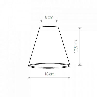 Плафон текстильный Nowodvorski Cameleon Cone S V BL 8415 400_400_1880939