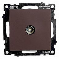 ТВ-розетка без рамки Stekker Катрин 49024 500_191_2277235