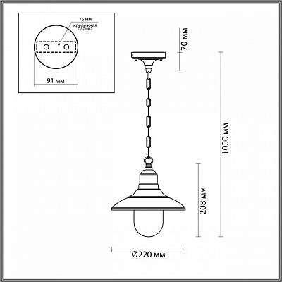 Подвесной светильник Odeon Light Campa 4965/1 400_400_1725269