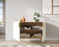 Комод с двумя дверками "Line" LN01/GR1/beige 250_100_1929787