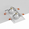 Встраиваемый светильник Hesby Lighting Drammen HSBL_0092 100_100_2039806