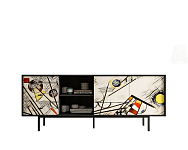 Комод с дверками и нишей "Emerson" by Kandinsky арт EM15/Print_01 250_100_Array