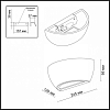 Накладной светильник Odeon Light Gips 3551/1W 100_100_1723487