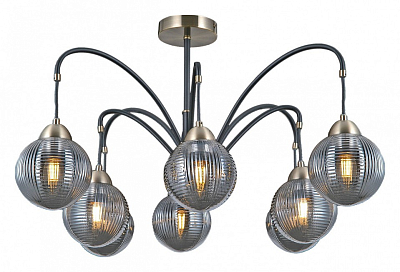 Люстра на штанге ILLUMICO  IL0433-8PSQ-79 BK AB 400_400_2423052