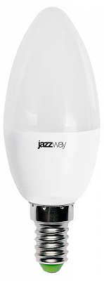 Лампа светодиодная Jazzway  E14 9Вт 3000K PLED- DIM C37  9w 3000K E14 400_400_3238967