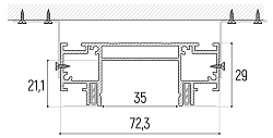 Профиль-держатель Novotech  135192 250_100_2119948