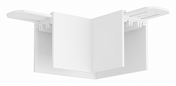 Соединитель угловой L-образный для треков накладных Denkirs Smart TR2102-WH 250_100_2147241
