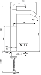 BC269AA CERALINE Vessel смеситель для раковины 250_100_2414330