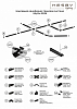 Соединитель X-образный для треков Hesby Lighting Skylite 0007 100_100_2182868