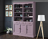 Двухсекционный шкаф Leontina Lavanda для посуды арт ST9330/3L 100_100_1933698
