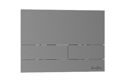 Кнопка смыва IBERICA BLANCA INOX-S нержавеющая сталь, вороненая сталь (IB.B016.02) 400_400_2915680