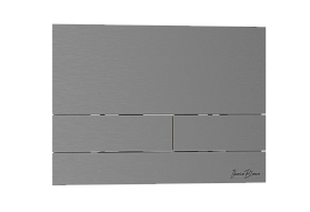 Кнопка смыва IBERICA BLANCA INOX-S нержавеющая сталь, вороненая сталь (IB.B016.02) 500_191_2915680