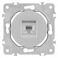 Розетка Ethernet RJ-45 без рамки Arte Milano am-202 202.45-1.silver 500_191_2302455