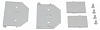 Заглушка для трека AM-Group  AM555 WH 100_100_3237948