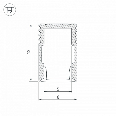 Короб накладной Arlight SL-MINI 36833 400_400_2135111