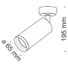 Потолочный светильник Technical C017CW-01MG 100_100_3159932