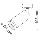 Потолочный светильник Technical C017CW-01MG 250_100_3159932