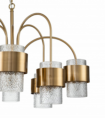 Подвесная люстра Indigo Eleganza 12019/A/8P Brass 400_400_1970448