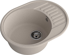GranFest QUARZ (ECO-58) Мойка чаша+кр 620*480 (песок) 500_191_2910580