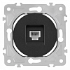 Розетка Ethernet RJ-45 без рамки Arte Milano am-202 202.45-1.black 100_100_2165965