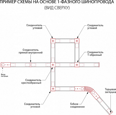 Трек накладной Elektrostandard Track Rail BK Surface a057087 400_400_2123810