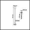 Наземный низкий светильник Odeon Light NOTTE 7123/1GLB 100_100_3095520